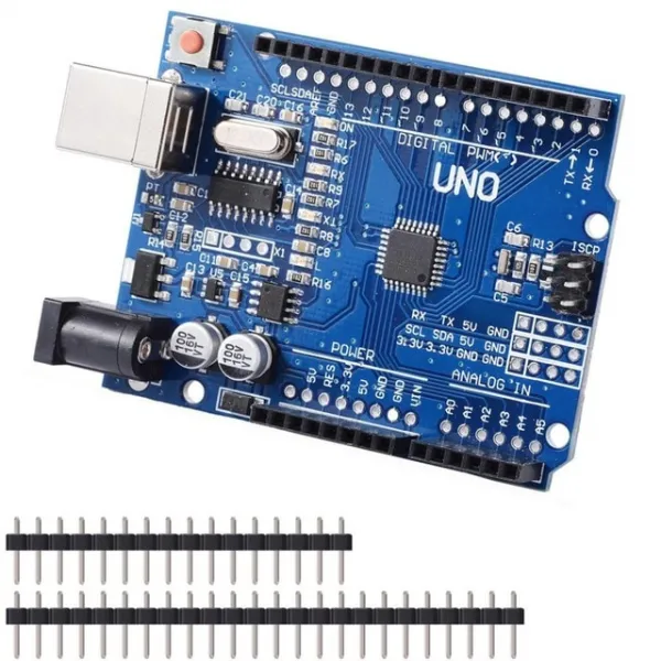 똑 바른 핀 우두머리를 가진 Arduino UNO R3를위한 UNO R3 개발 널 ATmega328P CH340 CH340G, 한개옵션, 01 UNO Only