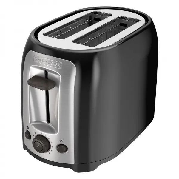미국직통 Black+Decker 2조각의 멀티 토스터 백길병 토스터 TR1278B, 상세페이지 참조