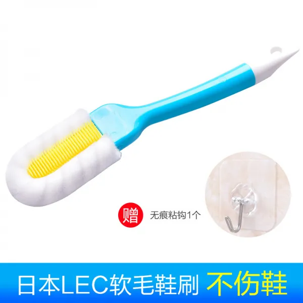 일본 브랜드 연모 신발 브러쉬 안 다치다 신발 브러쉬 클렌징 다기능 긴 손잡이 클렌징 브러쉬