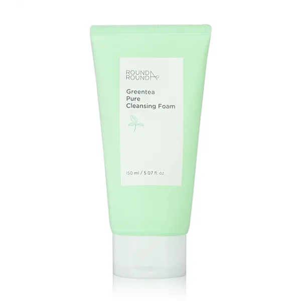 라운드어라운드 그린티 약산성 클렌징폼 클렌징 폼, 150ml, 1개