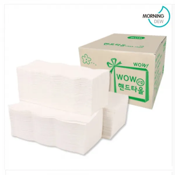 일사천리_ W5726DE 모닝듀_핸드타올 100매x40 (4000매-215x190mm) 핸드타올 주방핸드타올 휴지, 본상품선택