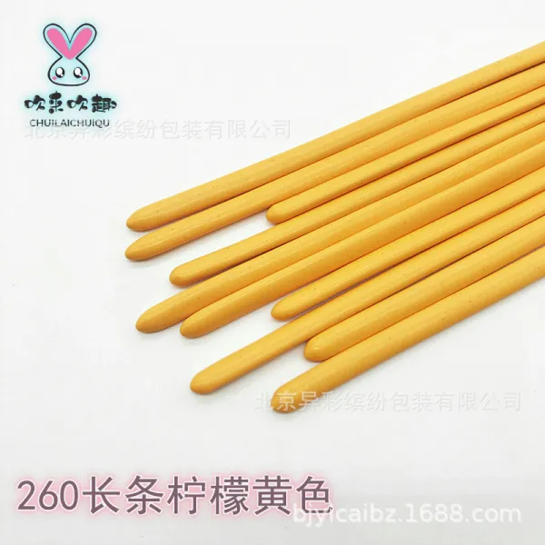 모다니 두꺼운 불어오다 취향 26 0 롱스틱 스타일링 인형 전용 소매 D2, 260 롱스틱 -레몬 색상 100 개