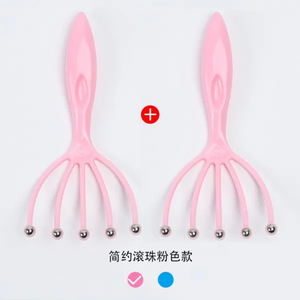 바하마스드림즈 안마기 멀티 대만 항공 두부 빗 두기 골이 다섯 손가락이다 마사지 조과오조 대만 항공 핑크