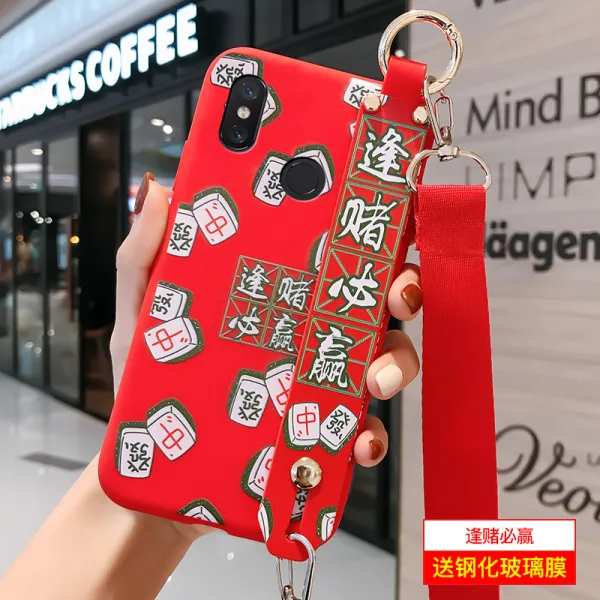 이지커머스 하드젤리케이스 적용 쇼오미 8핸드폰케이스 XIAOMI 레드 MI8 똘마니 ML 마네키 고양이 M1803E1A
