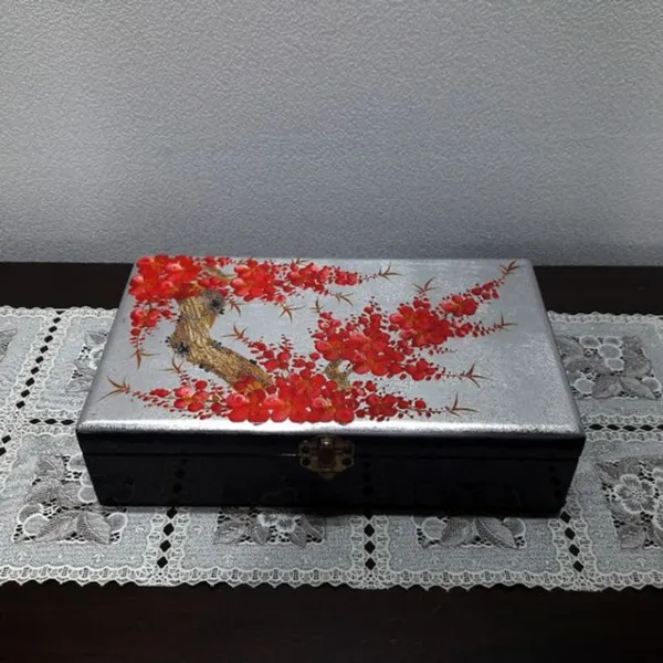 쇼핑아트 보석소품 보석함 보관함 17 보석함 보석보관함자게보석함 보석장식품, 1, 실버