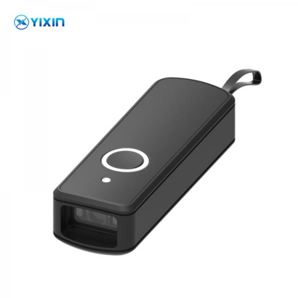 무선 바코드 스캐너 가성비갑 창고 근수 대중 음식점을위한 소형 무선 스캐너 1D B uetooth 휴대용 USB CCD 심상 독자, 협력사, 검정