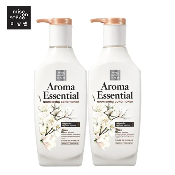  주 아모레퍼시픽 무료배송 미쟝센 아로마에센셜 너리싱 컨디셔너500ml 컨디셔너 2개