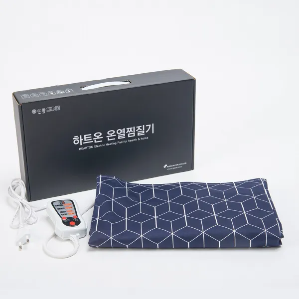 에코센 하트온 허리 배 복부 온열 전기 찜질기 찜질팩 전기핫팩 SHP6741 네이비시리즈, 04.하트온 NB빅큐브
