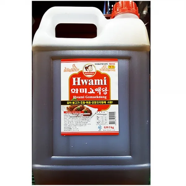 FOOD황물엿 화미 5kg X3개 조청 맥아 물엿 식자제 업소 식재료 식자재 업소용 업소식자재FW3BFBBE, 1