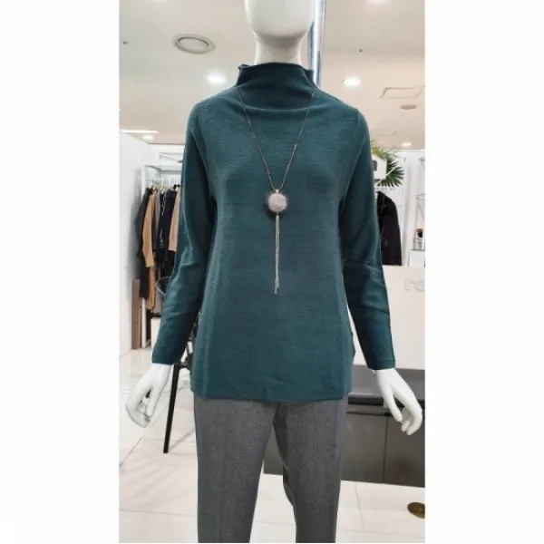 레노마레이디 W몰 레노마레이디 반넥 풀오버 니트 Cx46kp720