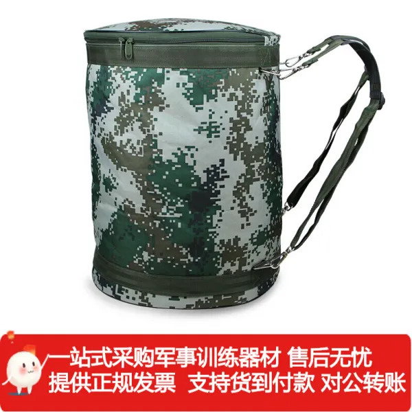 야외에서 야전 세숫대야 물자주머니 군민들의 두 어깨에 10개의 세숫대야 가방 07로 야채를 분별할 수 있다, 단일상품