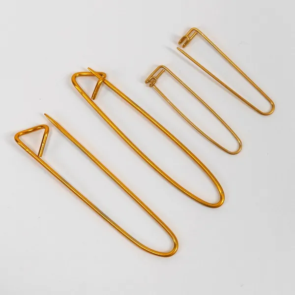 코막음핀/어깨핀/대바늘막음핀/금속막음핀 진양, 소(7cm)