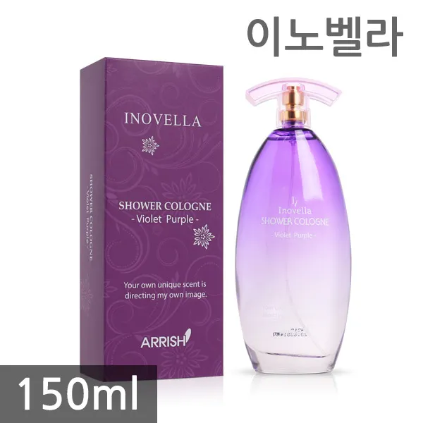 이노벨라 애리쉬 샤워코롱 150ml (바이올렛 퍼퓸), 단일 수량