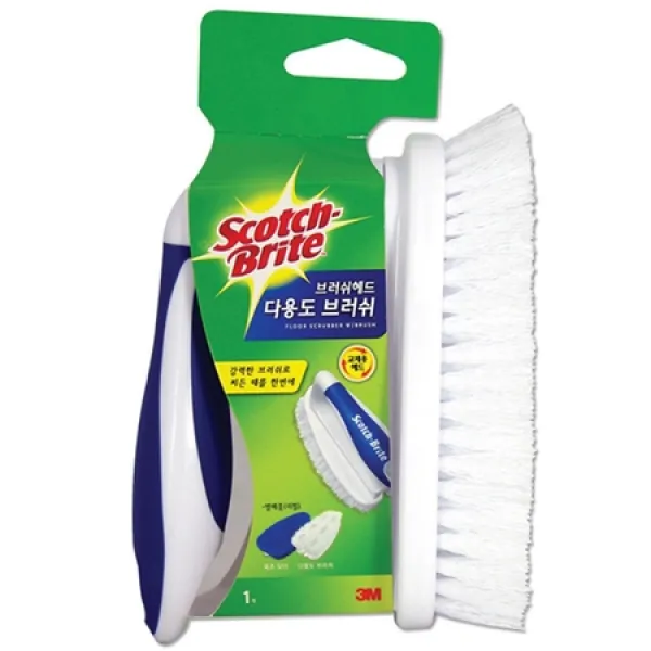 [멸치쇼핑]3M-다용도 브러시 554 152x121x83mm (1EA) 가정용청소솔 주방청소솔 청소브러시 세척솔 브러시, 상세페이지 참조