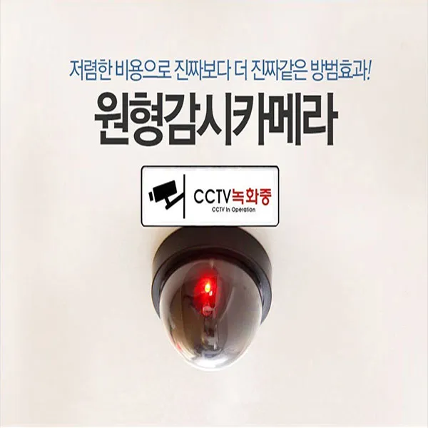 에이스몰 CCTV 모형감시카메라 실내외겸용, 안심 모형카메라