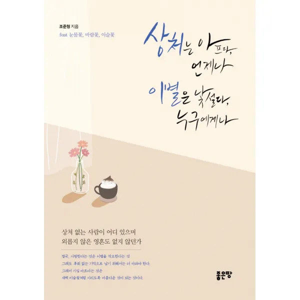 상처는 아프다 언제나 이별은 낯설다 누구에게나, 좋은땅, 조준형