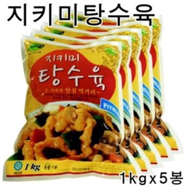 지키미 탕수육 1kgx15봉지/깐풍기/가공수산가공해물튀김류, 단일상품