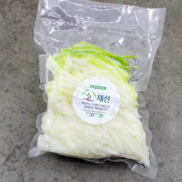 채선 간편 손질야채 무채 1팩 500g 무우 무시 500g내외