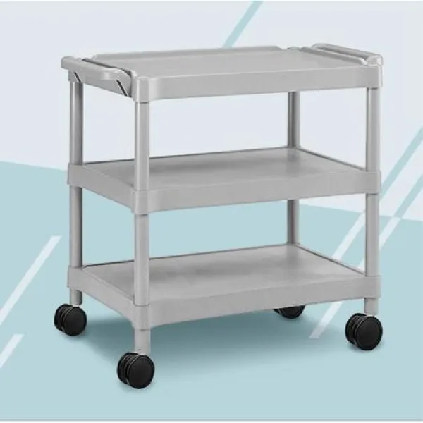 푸드코트 레스토랑 써빙용 3단 무빙 카트 3단카트, 상세페이지 참조, CART-2002B