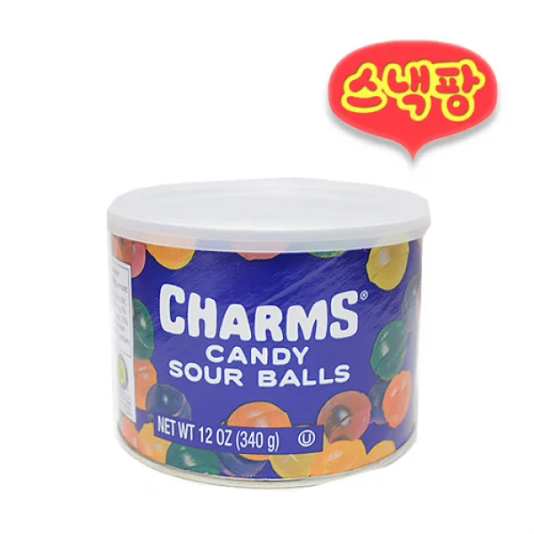 델리팜 참스캔디볼 340g, 1개