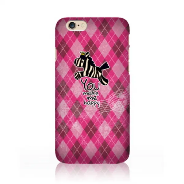  바보사랑 아이폰7플러스 슬림하드_ Happy Pony Check Series