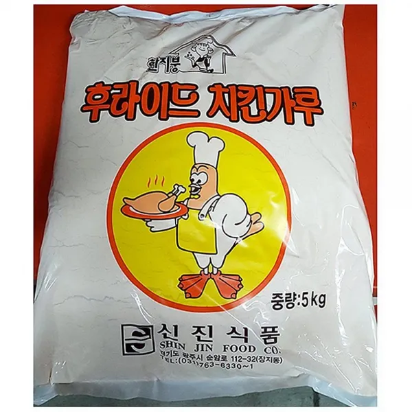 정배마트 치킨 가루 신진 5kg X4개 파우더 소스 양념 식자재 지미조미료, 1
