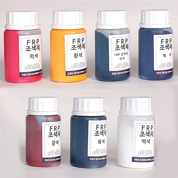 FRP 조색제 100g/안료 포리코트 호마이카 유리섬유, FRP조색제 100g 청색