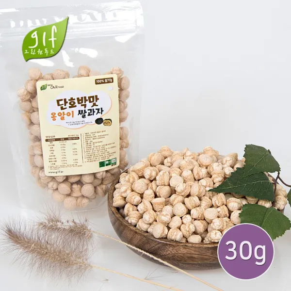 그린원푸드 단호박맛 옹알이 30g, 단호박맛 옹알이_30gx1봉
