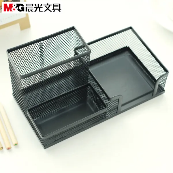 아침 광 문구 사무 조합 필통 금속 격자 명함 수납 펜 자리 다목 적 문구 정리 조합 펜 자리 Abt98405 상세페이지 참조