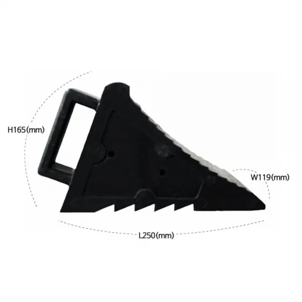 내리막길 차량 주차 주차고임목 대형 안전방지턱 1개