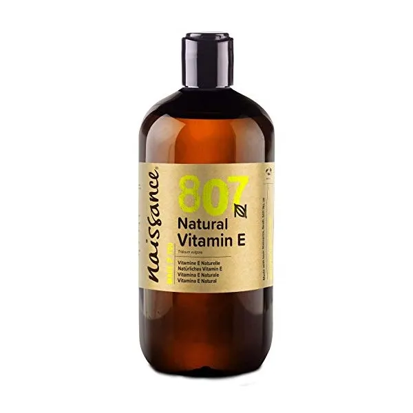 Naissance 비타민 E 오일 번호 807 500ml-천연 비건 무자비 헥산 프리 GMO 없음, One Color