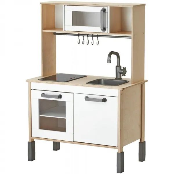 IKEA (이케아) DUKTIG 29874534 주방 자작 나무 합판 화이트, 단일상품