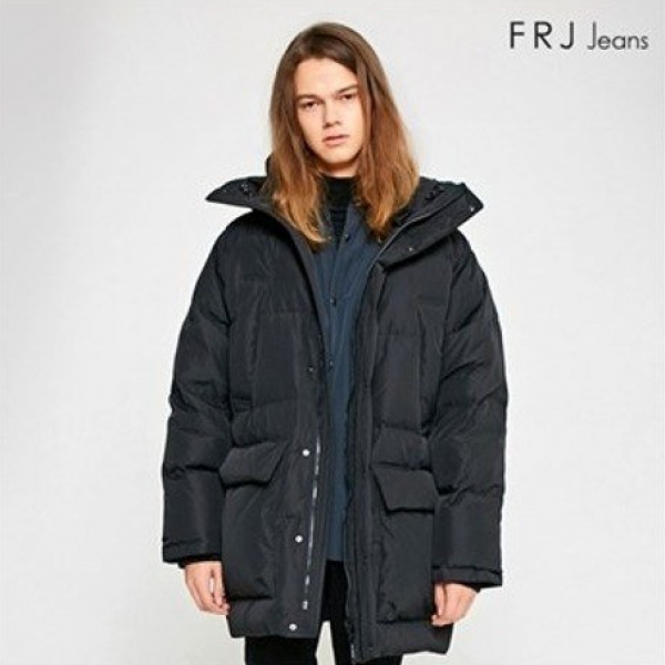  Frj 에프알제이 아울렛몰 60%세일 남녀공용 유니 오버핏 4포켓 미들기장 덕다운점퍼 F94u Md02xa 다운패딩점퍼