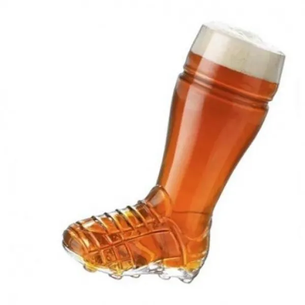 시각적인 멋을 느낄수 있는 축구화 모양 맥주잔 1p E 791739 1개
