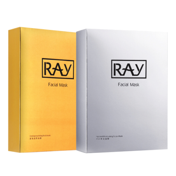 RAY면막 중문판정품 금색과 은색 누에리 면막 10개 상자 명중보수수색 피부결막 남녀)금색 1상자 (8), 1개, 0ml