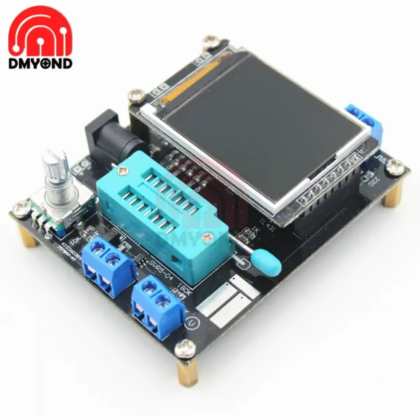 LCD GM328A 트랜지스터 테스터 저항 인덕턴스 전압 주파수 미터 PWM 사각파 신호 발생기멀티미터, 없음
