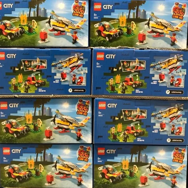 LEGO CITY VEHICLEES 산불진압 우편비행 66640