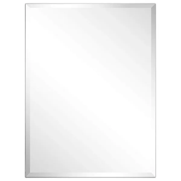 Nmt 제국 예술 직접적인 벽 프레임리스 프리즘 패널 욕실 화장대 침실 걸기 준비가 된 경 사진 모서리 현대 거울 30 X 40 투명 P047507mn5x99