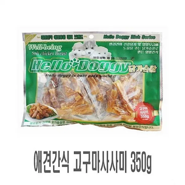 티에스컴즈 애견간식 고구마사사미 350g 1p 강아지 간식 져키 반려견간식 건조간식 육포, 1