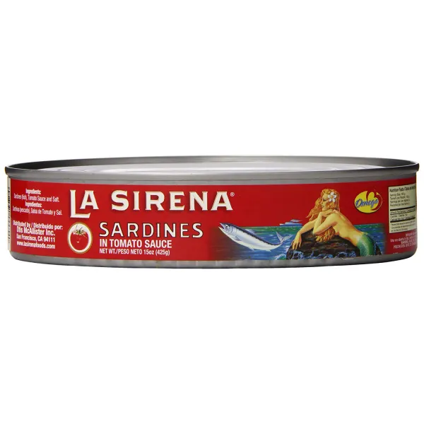 La Sirena 사디네스 인 토마토 소스, 425g, 1개