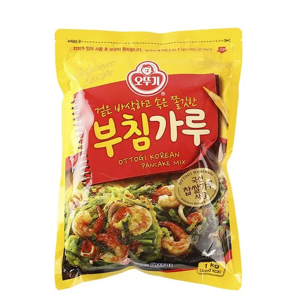 오뚜기 부침가루, 1kg, 4개