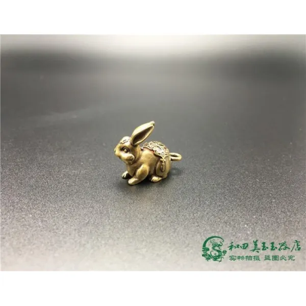 해외 골동품 수집에 관한 한 고로 황동실심동광 네 토끼 꼬락서니를 본뜬 것이다., 단일옵션