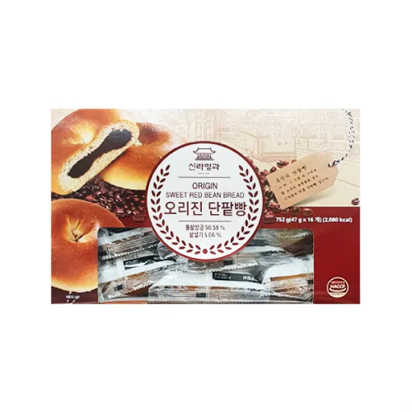 신라명과 오리진 단팥빵 16개입, 1개