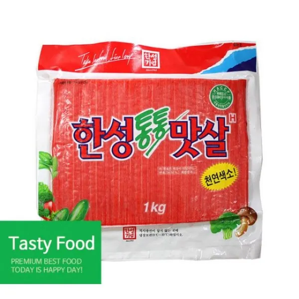 냉장 한성식품 기타냉동 간단조리식품 통통맛살 일키로 + 56248뱀터, 이 상품이 마음에 들어요
