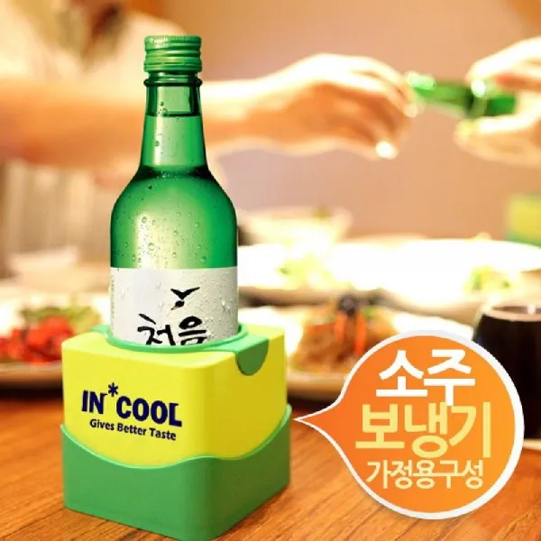 <고투쇼핑>인쿨 아이스팩 소주 보냉기 1개+af쪸, 단일상품, 선택*냉매3개 리필팩