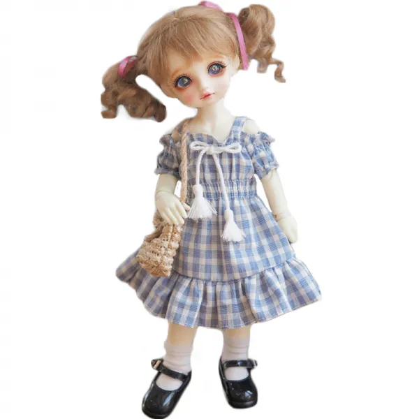 민쯔우 BJD SD 16여성 어린애 PIO 맹아 눈 선물, 그림 올케이스 ；가방 함 옷 가발 신 일반적이다
