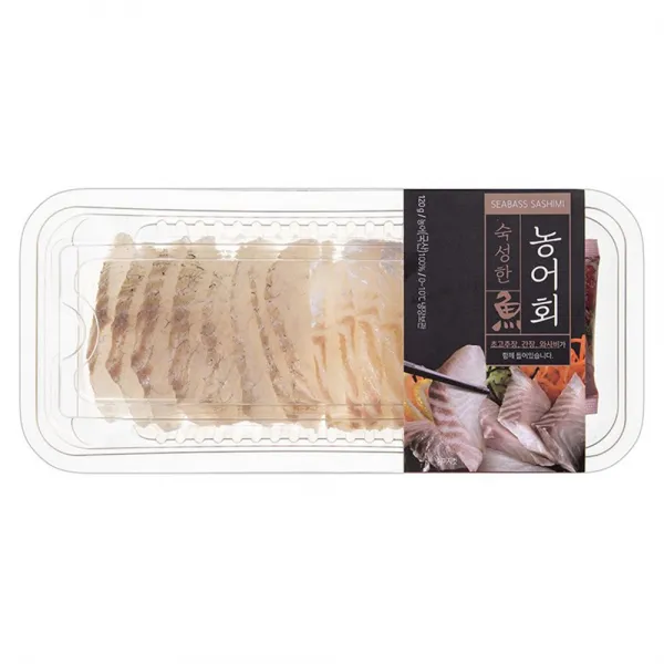 은하수산 국내산 숙성 농어회 120g(초장간장생와사비증정), 1팩, 120g