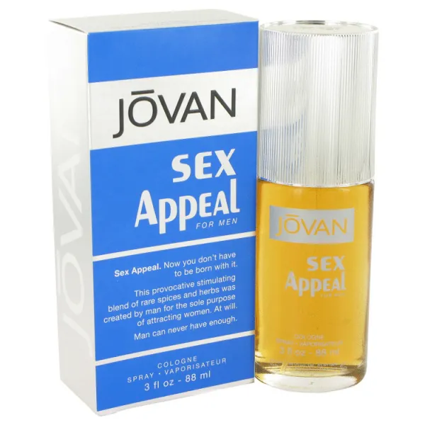 조반 Sex Appeal Cologne Spray 90 ml for Men(관세포함), 90ml