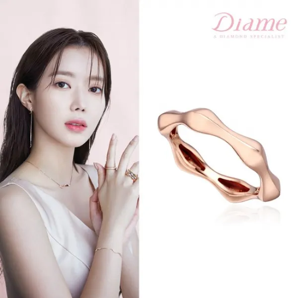 다이아미 [임수향착용] 달세뇨 18K골드 반지 AP06581R