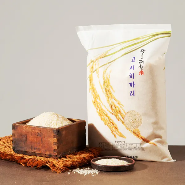 포앤드 당일도정 고시히카리 쌀 4kg(5분도 7분도 9분도), 1개, 5분도(3.8kg)